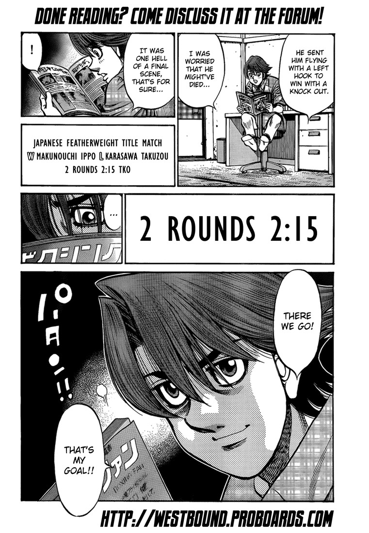 Hajime no Ippo Chapter 898 18